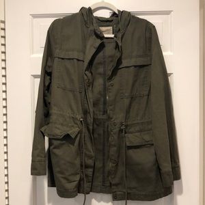 Olive green Universal Threads jacket size medium